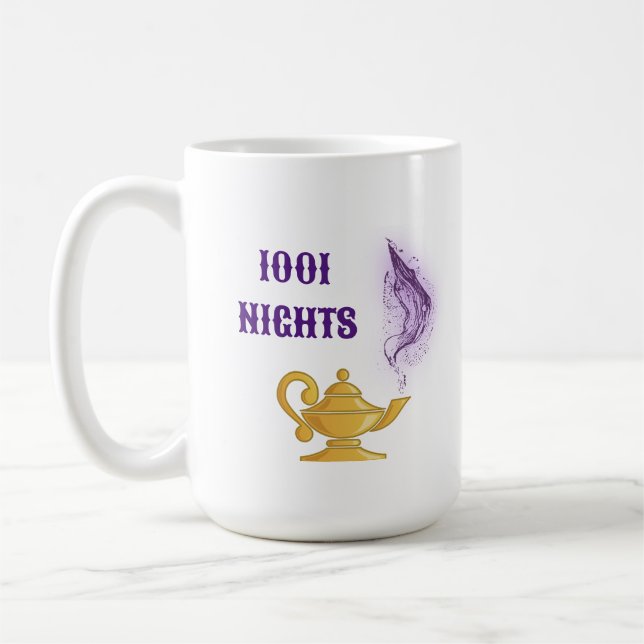 Tusen och en natt Aladdin Magisk Genie Kaffemugg (Vänster)