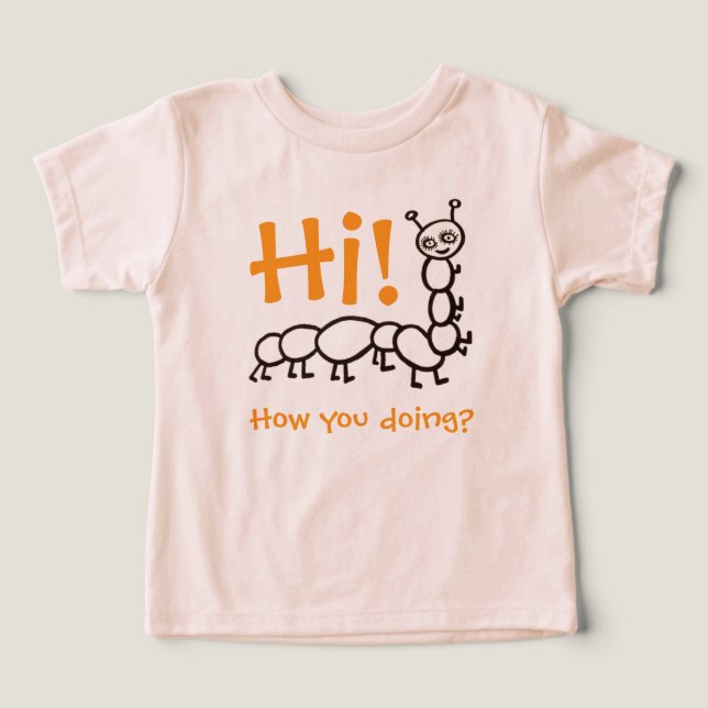 Tusendfoting T Shirt (Design Framsida)