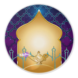 Tusennattens magiska lampa Marockanskt sovrum Knopp