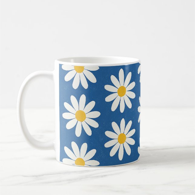 Tusenskönafält i blått kaffemugg (Vänster)