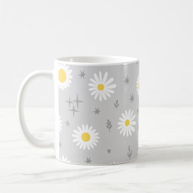 Tusenskönagrå Kaffemugg (Vänster)