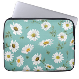Tusenskönamönster, turkos bakgrund laptop fodral