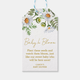 Tusenskönas baby shower frö presentkort presentetikett