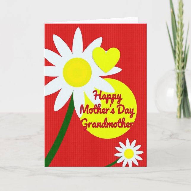 Tusenskönas Blommas Morsdagskort Kort (Framsida)