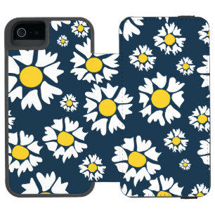 Tusenskönemönster, blomster mönster, vita tusenskö