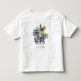 Tusenskönhet Doodle i bläck och akvarell T Shirt