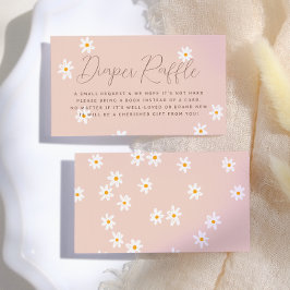 Tusenskönor Boho Rosa Blommig Babyfirande Tilläggskort
