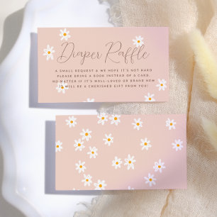 Tusenskönor Boho Rosa Blommig Babyfirande Tilläggskort
