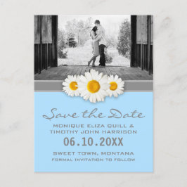 Tusenskönor och band Bröllop Save the Date Postkor Meddelande Vykort