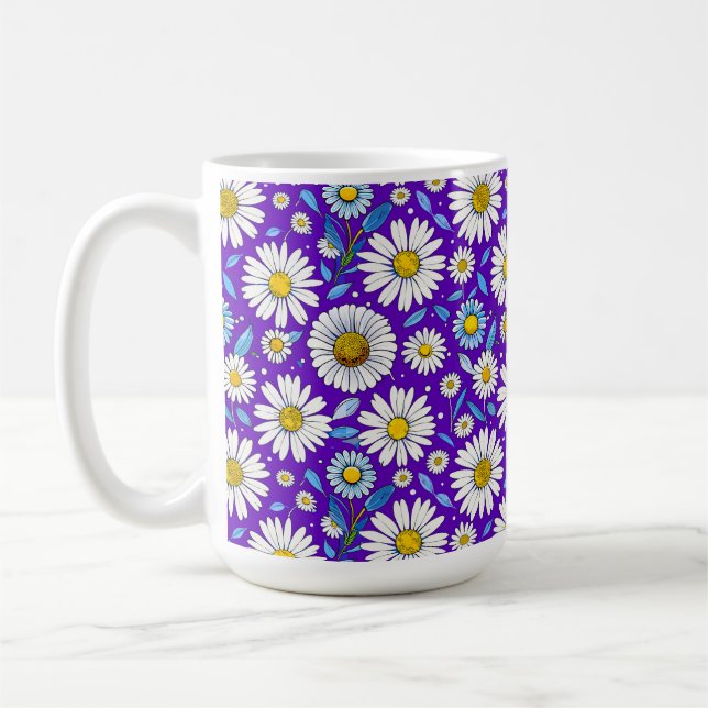 Tusenskönor och blad kaffemugg (Vänster)