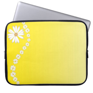 Tusenskönor på gul bärbar datorsleeve laptop sleeve
