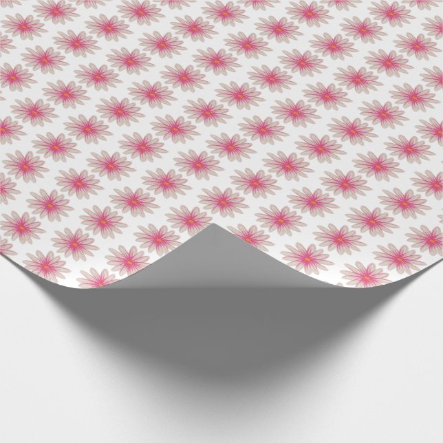 Tusenskönor Rosa Presentpapper (Hörn)