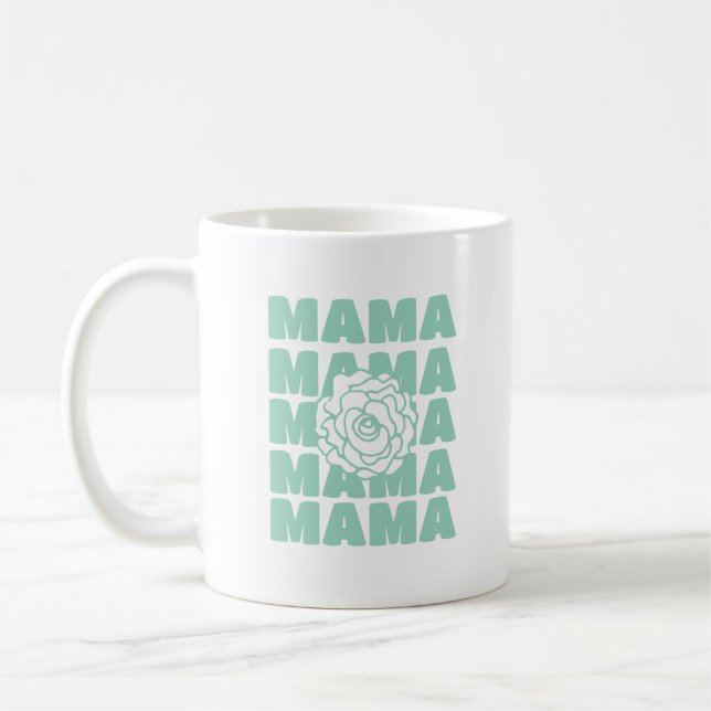 Tusensköns blommor Mamma Kaffemugg (Vänster)