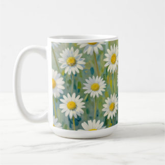 Tusenskönsäng Impressionistiskt Blommönster Kaffemugg