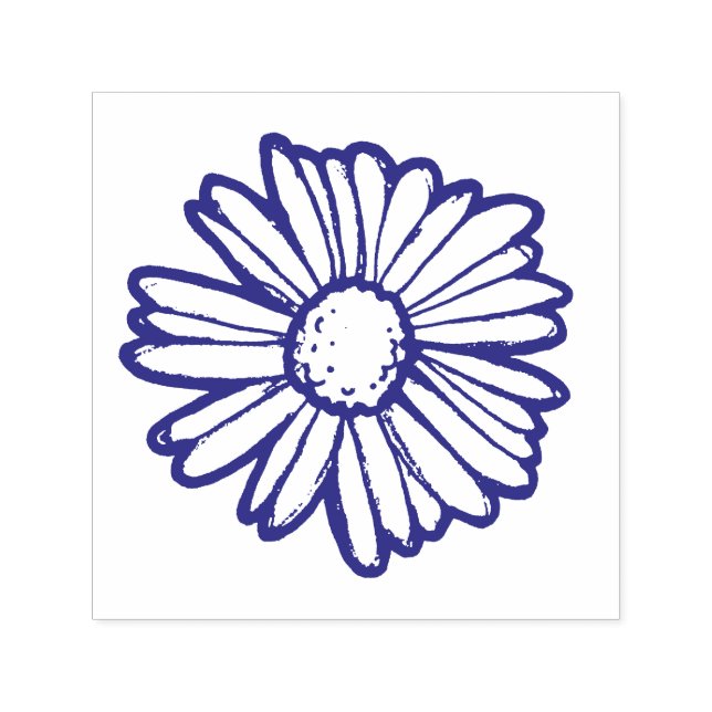 Tusenskönsblomma Illustration                      Självfärgande Stämpel (Design)