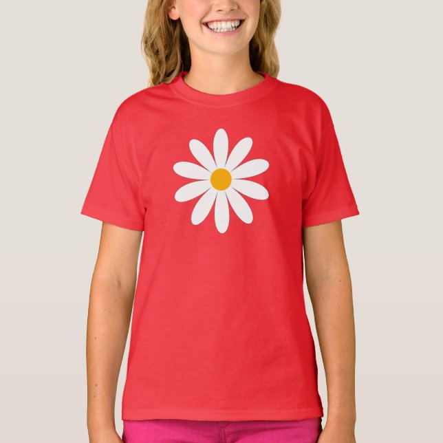 Tusenskönsblomma T Shirt (Framsida)