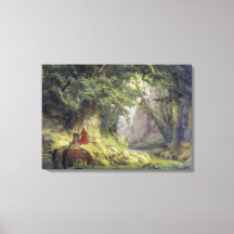 Tusentals år vid floden Träd (av Karl Lessing)