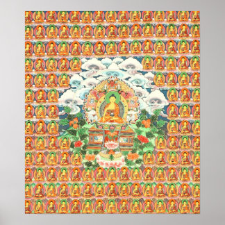 Tusentals Buddha Poster