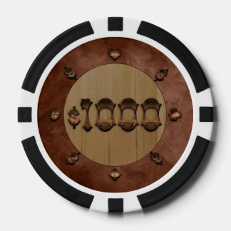 Tusentals dollar Gammala västern Stil Poker Chip Marker