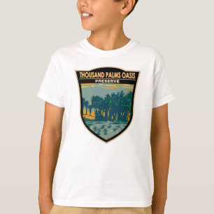 Tusentals Handflatan Oasis Preserve California Vin T Shirt