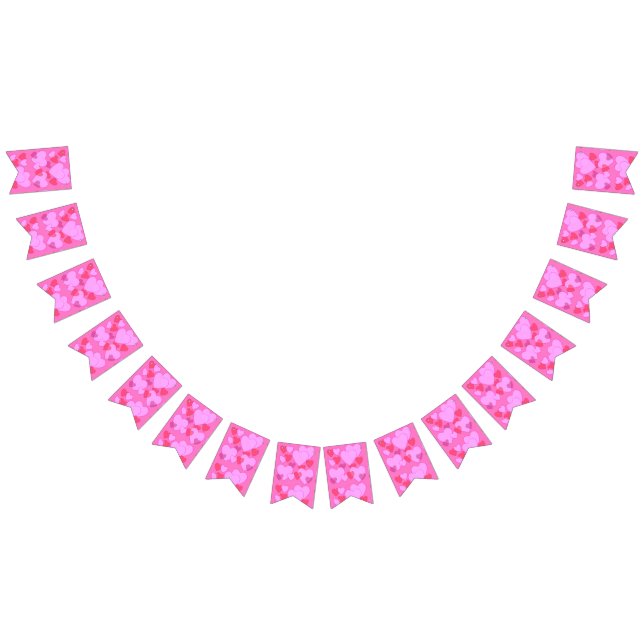 Tusentals Hearts Vimplar (Alla)