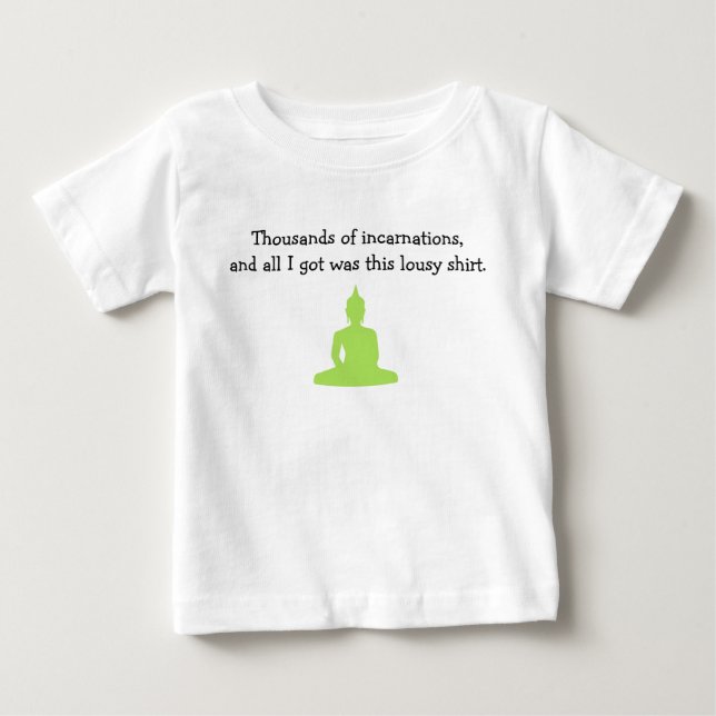 Tusentals Incarnationsbabyutslagsplats Tee Shirt (Framsida)