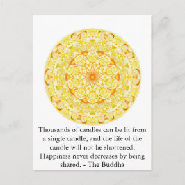 Tusentals ljus kan tändas från en enda.... vykort