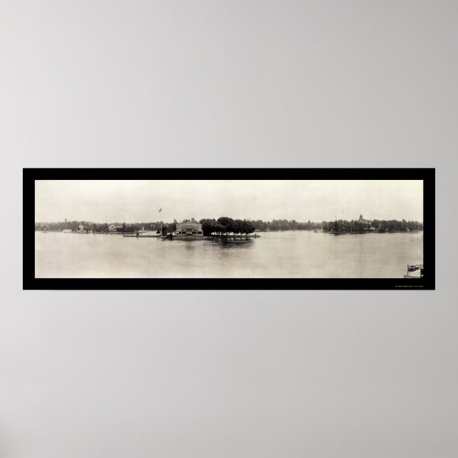 Tusentals öarna, New York Photo 1909 Poster (Framsidan)