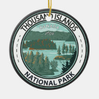 Tusentals öars nationalpark Canada Badge
