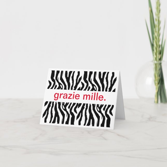 Tusentals tack kort (Framsida)