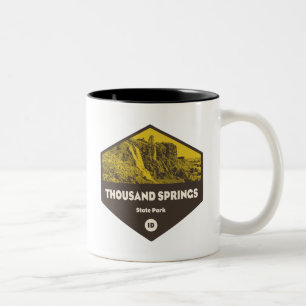 Tusentals Vår State Park Idaho Två-Tonad Mugg