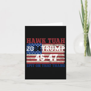 Tush Spit on the Thang Val Parody Trump 2024 Kort
