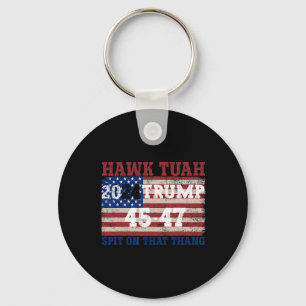 Tush Spit on the Thang Val Parody Trump 2024 Nyckelring