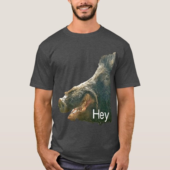 Tusk Hey Överstorlek T Shirt (Framsida)