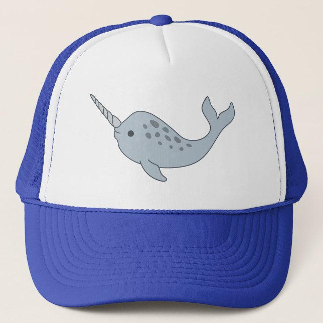 Tusked Narwhal truckerkeps (Framsida)
