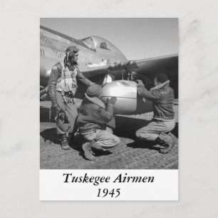 Tuskegee Airmen, 1945 Vykort