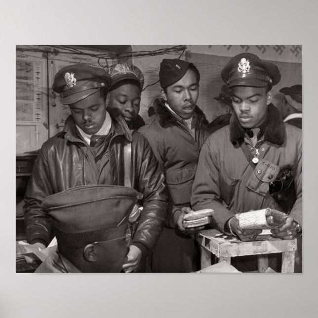 Tuskegee Airmen - 332:a Fighter Group Poster (Framsidan)