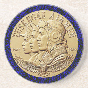TUSKEGEE AIRMEN COIN UNDERLÄGG