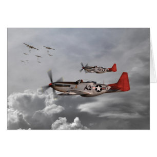 Tuskegee Airmen Hälsningskort