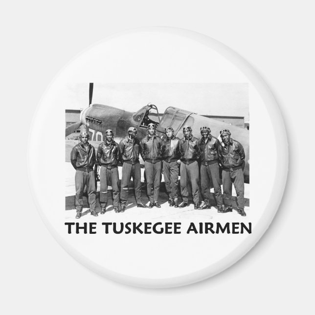 Tuskegee Airmen Magnet (Framsidan)