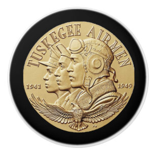 TUSKEGEE-AIRMEN MYNTAR KNOPP