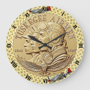 TUSKEGEE-AIRMEN MYNTAR STOR KLOCKA