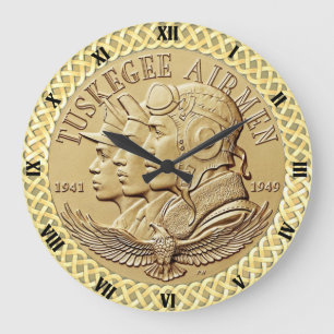 TUSKEGEE-AIRMEN MYNTAR STOR KLOCKA