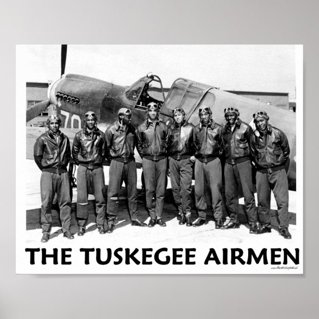 Tuskegee Airmen Poster (Framsidan)