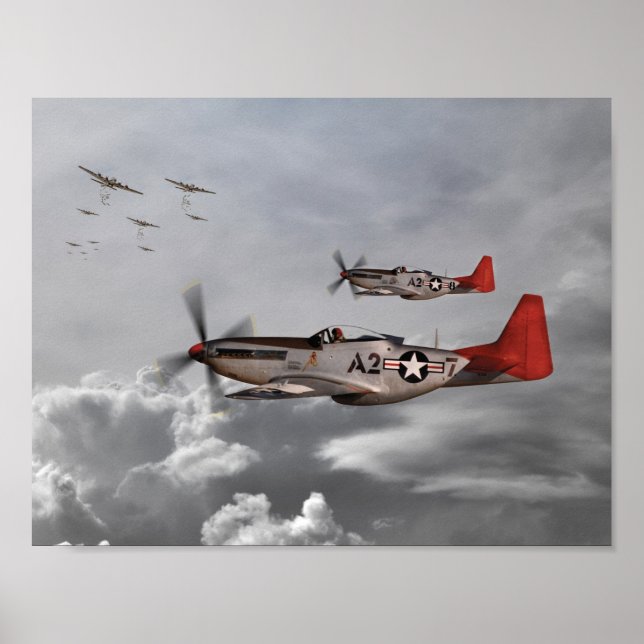 Tuskegee Airmen Poster (Framsidan)