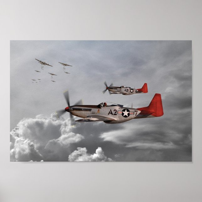 Tuskegee Airmen Poster (Framsidan)