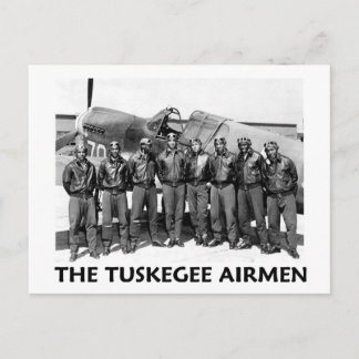 Tuskegee Airmen Vykort