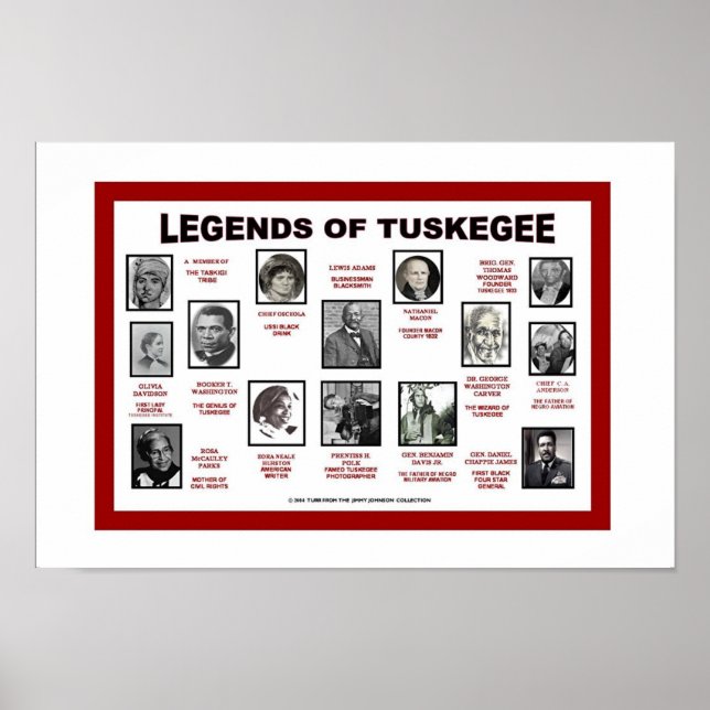 TUSKEGEE-LEGENTER POSTER (Framsidan)
