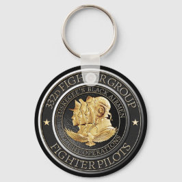 Tuskegee Red Svan Airmen 332d Fighter Group Nyckelring