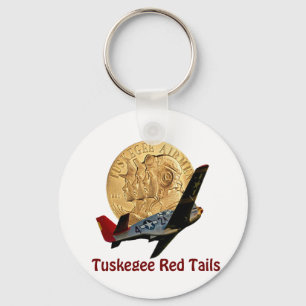 Tuskegee röd svan nyckelring